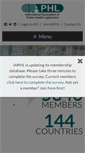 Mobile Screenshot of iaphl.org
